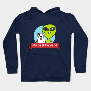 Dog is my best fur-iend Hoodie